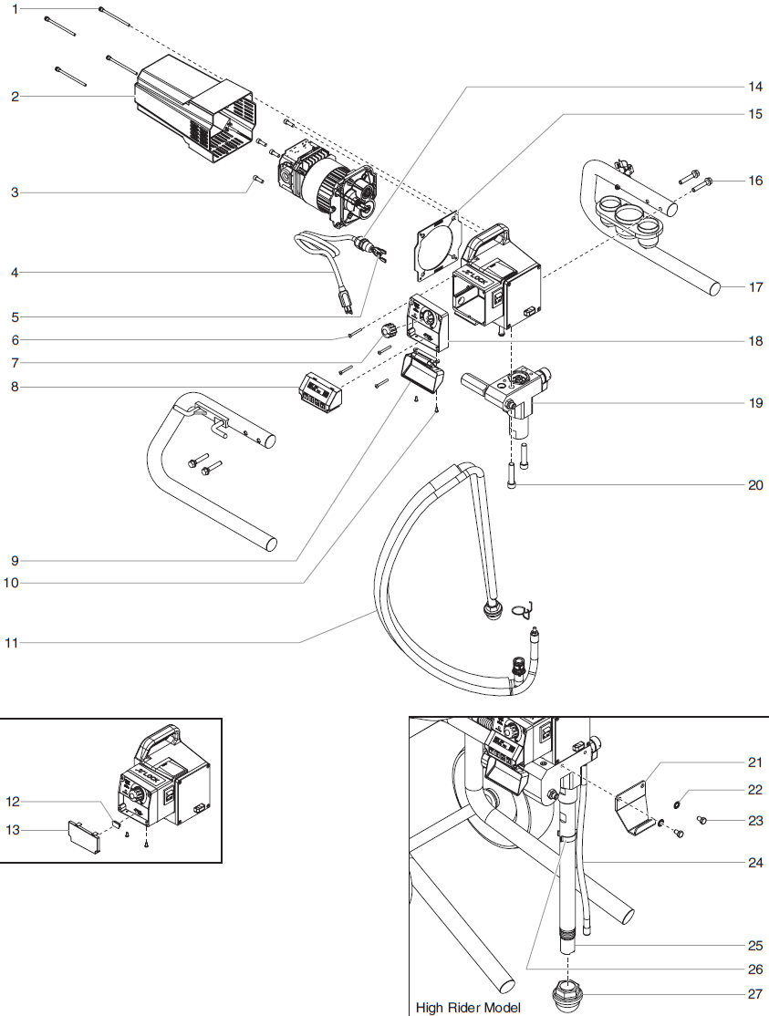 440ix Main Assembly Parts